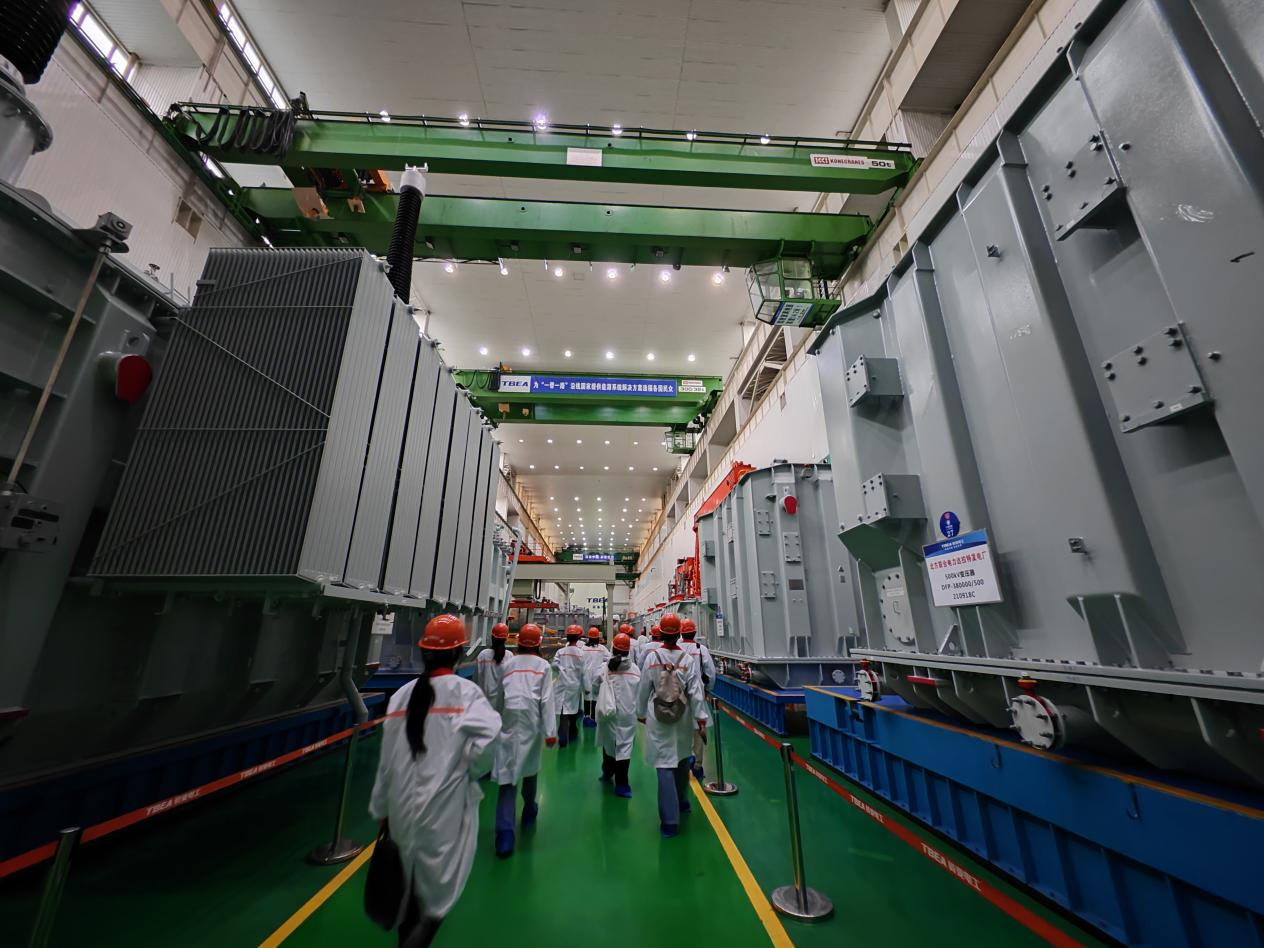 大國重器中的“衡陽制造” 特變電工衡變公司深耕海外市場，電氣設備遠銷70余國家和地區(qū)